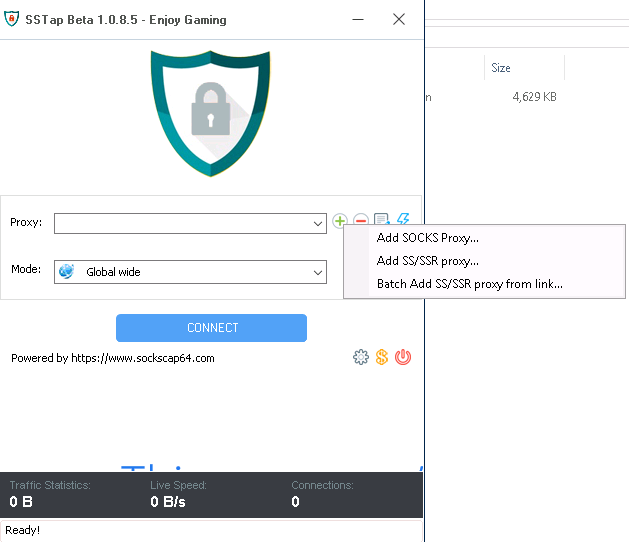 How to setup Shadowsocks for online Gaming with SSTap vpn